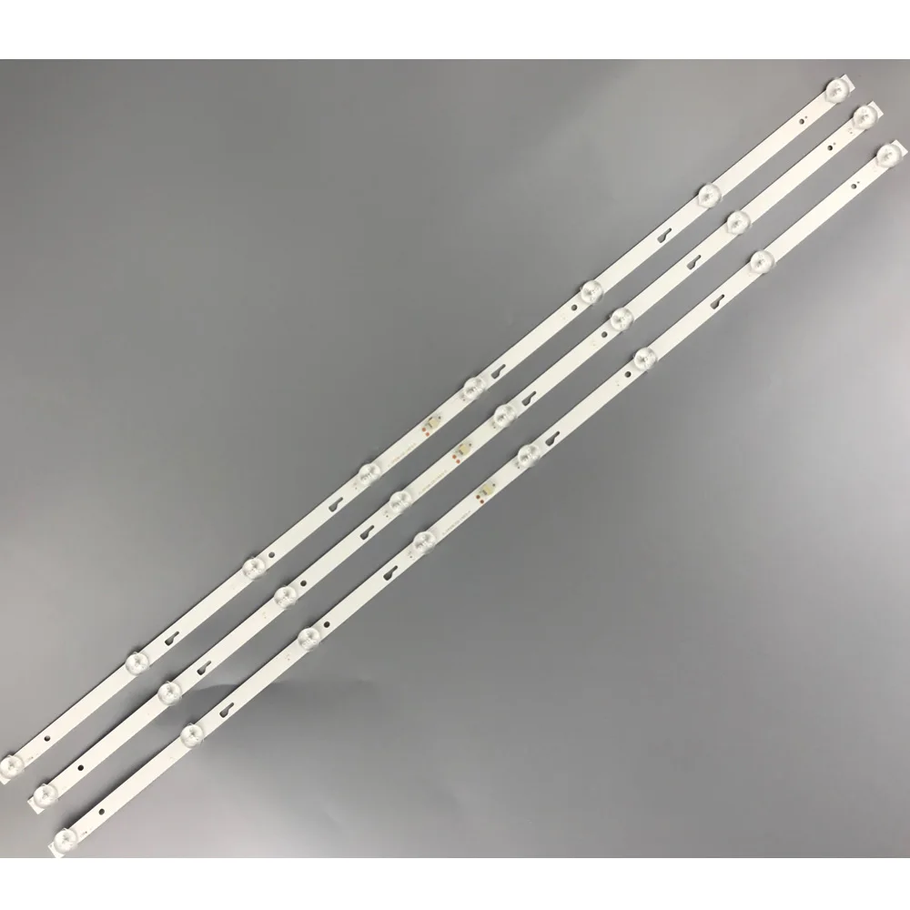 

3 PCS/set 8LED 755mm LED backlight strip for TCL 43L1600C 43L2600C 43L26CMC L43E9600 L43E9600 JL.D43081330-140FS-M E469119