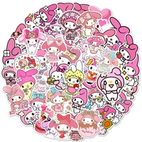 103050pcs cartoon my melody anime stickers kawaii girls decal diy laptop guitar phone luggage car diy sticker for kids toys