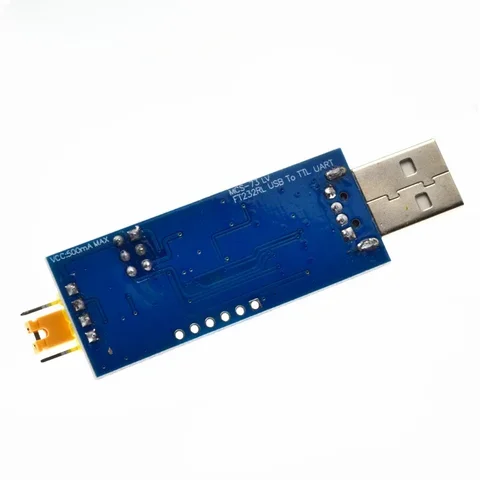 5 шт. модуль последовательного порта FT232RL USB-TTL, маленькая плата последовательного порта 5 В, 3,3 В, 1,8 В, уровень загрузки линии записи