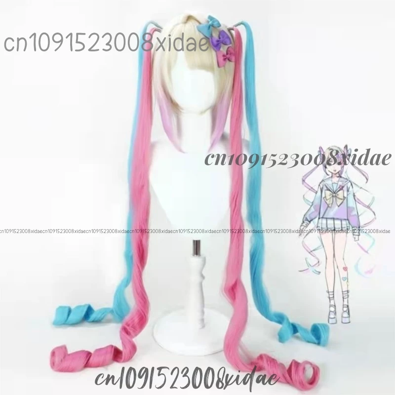 Игра Needy Girl Overdose Косплей Костюм Парик Аниме JK Униформа Кожаная Юбка Комплект Abyss