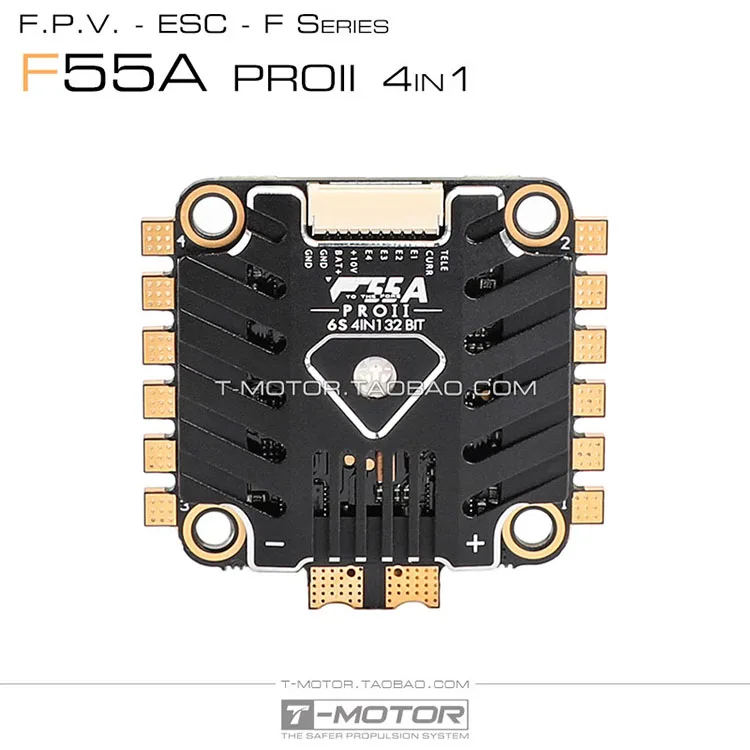 

Suitable for FPV Traverse Aircraft Flying Tower Special 4-in-1 Electric Control Tmotor Breaking Wind F55A Pro II 6S 4in1