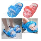 1 шт. 28 см * 14 см * 10 см пластиковая щетка для душа для ванной массажные тапочки щетка для ванной для ног пемза скребок для ног