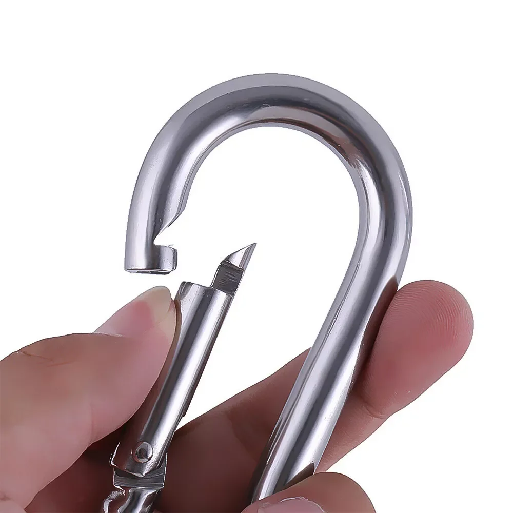 

Aluminum Carabiner Key Chain Clip Outdoor Camping Keyring Hook Water Bottle Hanging Buckle Travel Kit Climbing