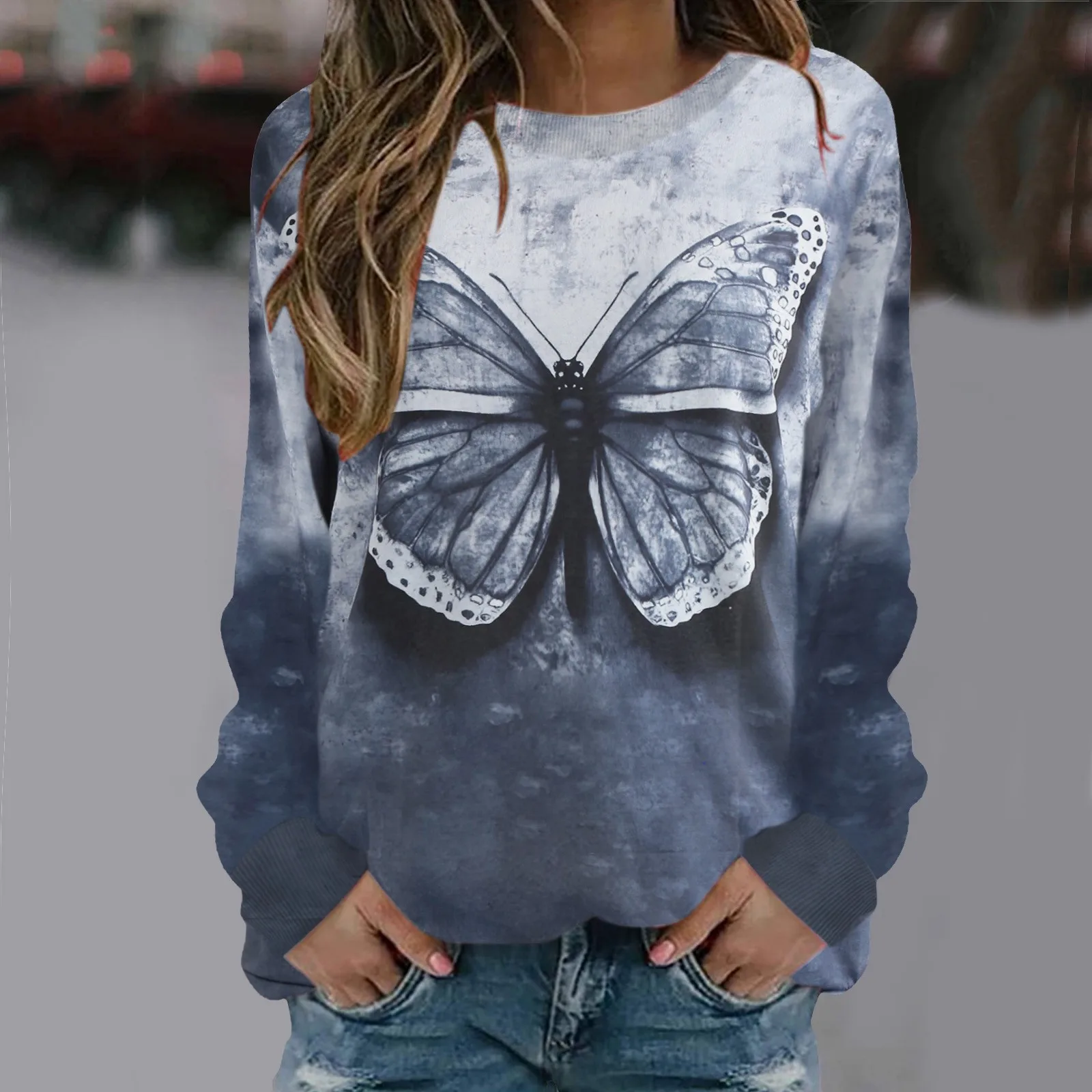 

Zippered Sweatshirt Women Womens Casual Long Sleeve Crew Neck Flower Printed Hoodless Coral Zip up Hoodie Cute Fall Shirt