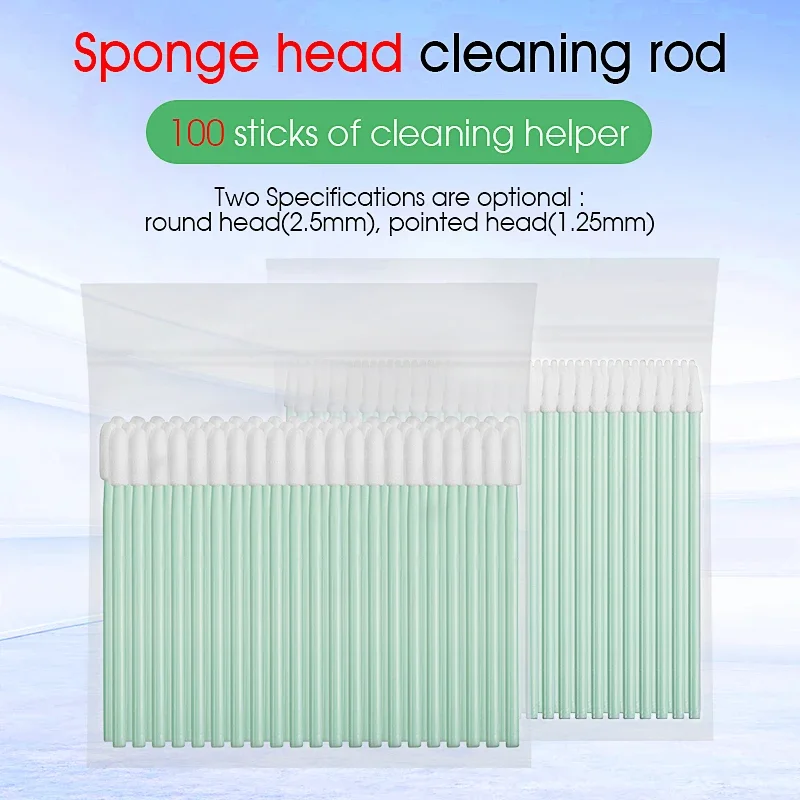 Палочки для чистки оптоволокна ZoeRax разъемов LC/SC/FC/ST 1 25 мм/2 5 мм — пылезащитные