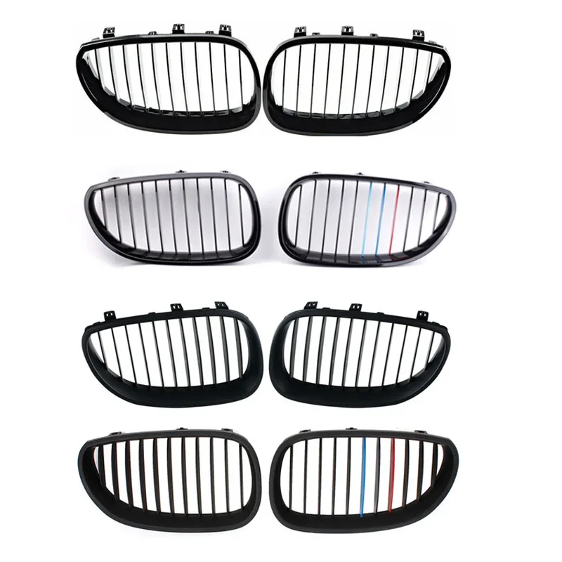 Фото Для BMW 5-Series F10/F11/F18 528i 535i 2010-2016 Передняя решетка почек №4