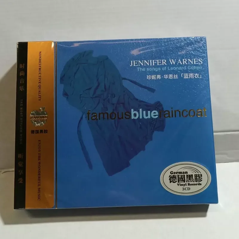 Фото Дженнифер Уорнес: Blue Raincoat – Музыкальный CD-альбом на английском языке, 3CD, бокс-сет для CD-плеера №1