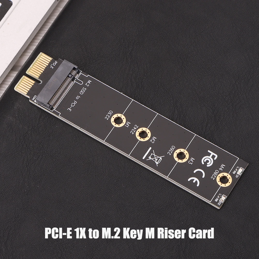 Адаптер PCI-E 1X на M.2 Key M кардридер с поддержкой M2.SSD NVMe SSD PCIE X1 устройство для чтения
