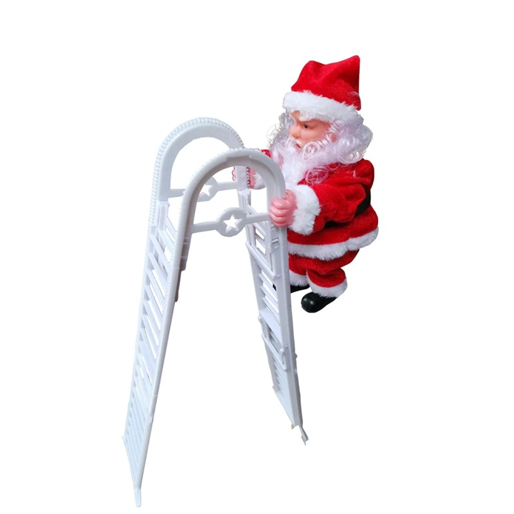 

Electric Climbing Ladder Santa Claus Toys Christmas Children's Gifts Christmas Tree Decorations