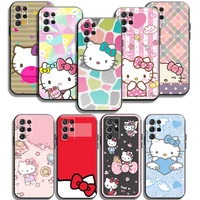 hello kitty takara tomy phone cases for samsung galaxy s20 fe s20 lite s8 plus s9 plus s10 s10e s10 lite m11 m12 soft tpu