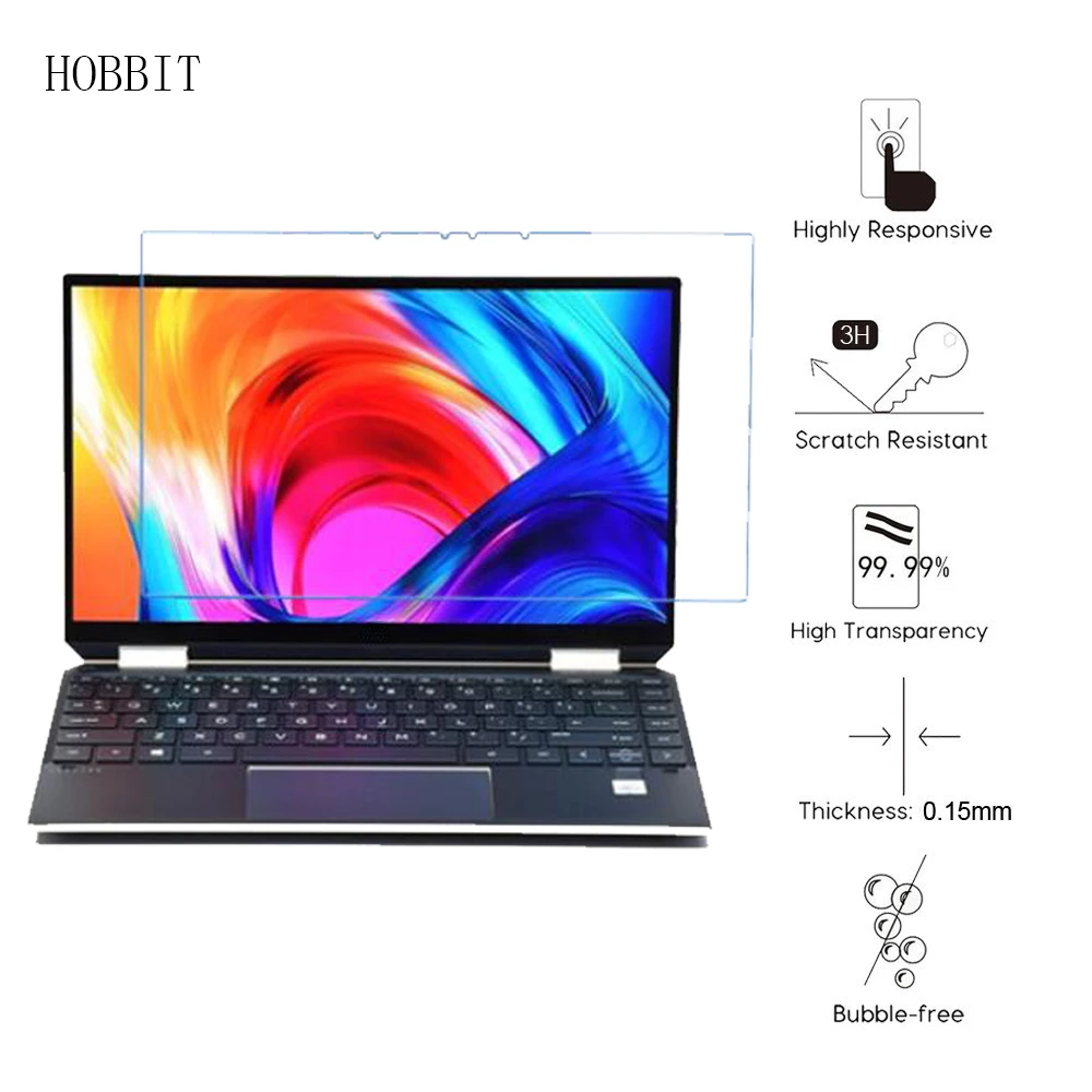 3Pcs Nano Explosion-proof Film For HP SPECTRE X360 13-AW 2021 13.3inch Anti-fouling LCD Guard Screen Protector Anti-shock - купить по