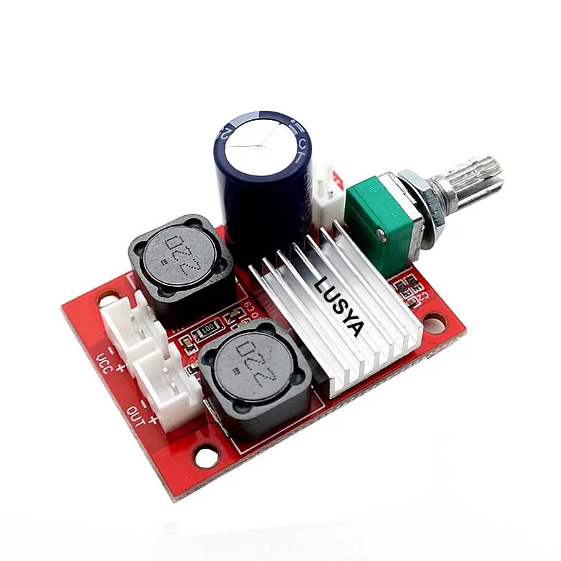 

DLHiFi DJ16 TPA3116D2 Digital Power Amplifier Board With Volume Adjustment BTL Mono 100W Single Power Supply DC DC5-24V