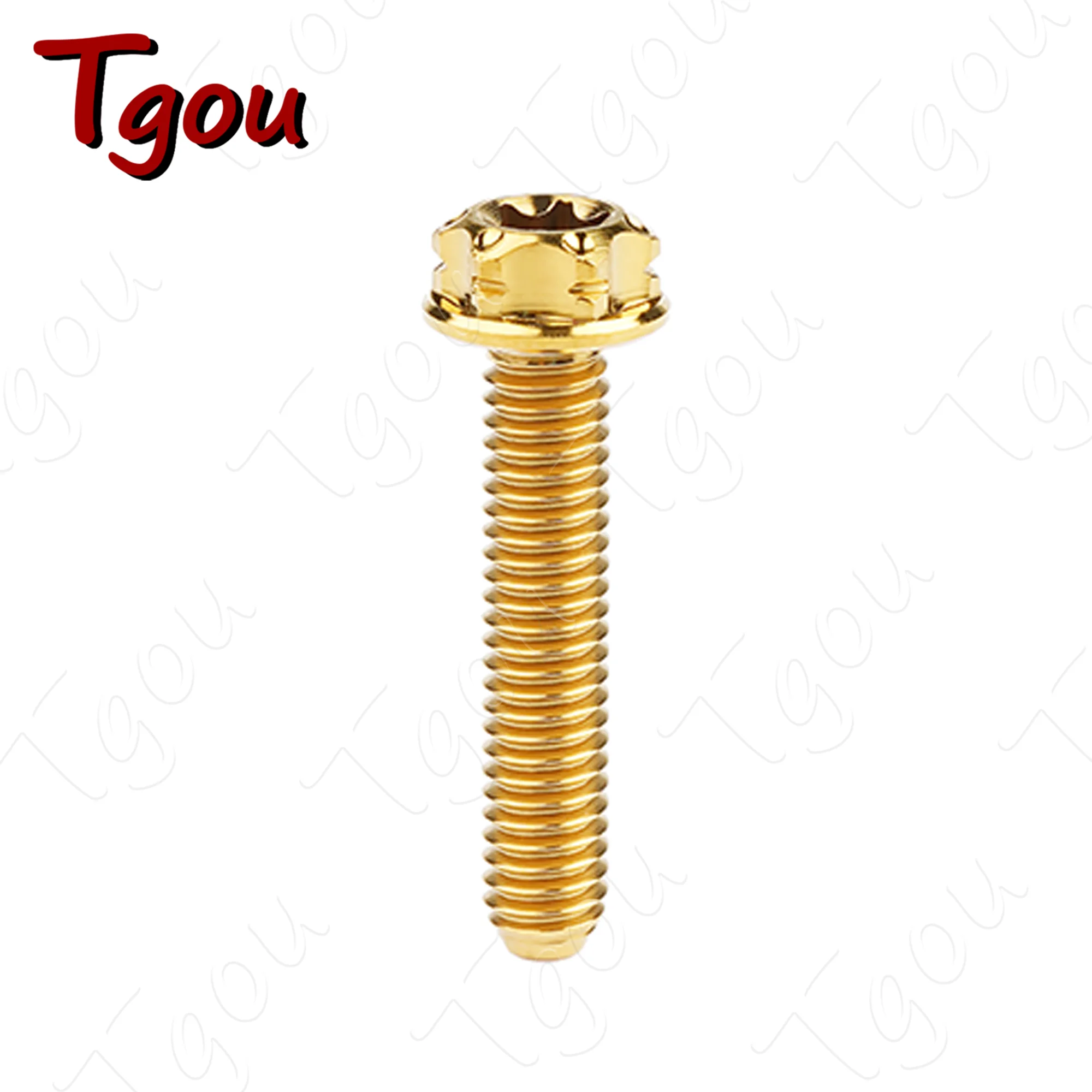 

Титановые болты Tgou M4x10/15/20/25/30 мм с маленькой фланцевой головкой для преобразования деталей мотоцикла и велосипеда