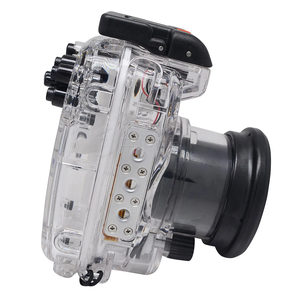 Фото Mcoplus RX100III 40 м/130 футов подводный водонепроницаемый чехол-чехол для камеры Sony DSC-RX100 III RX100 Mark III RX100 III №4