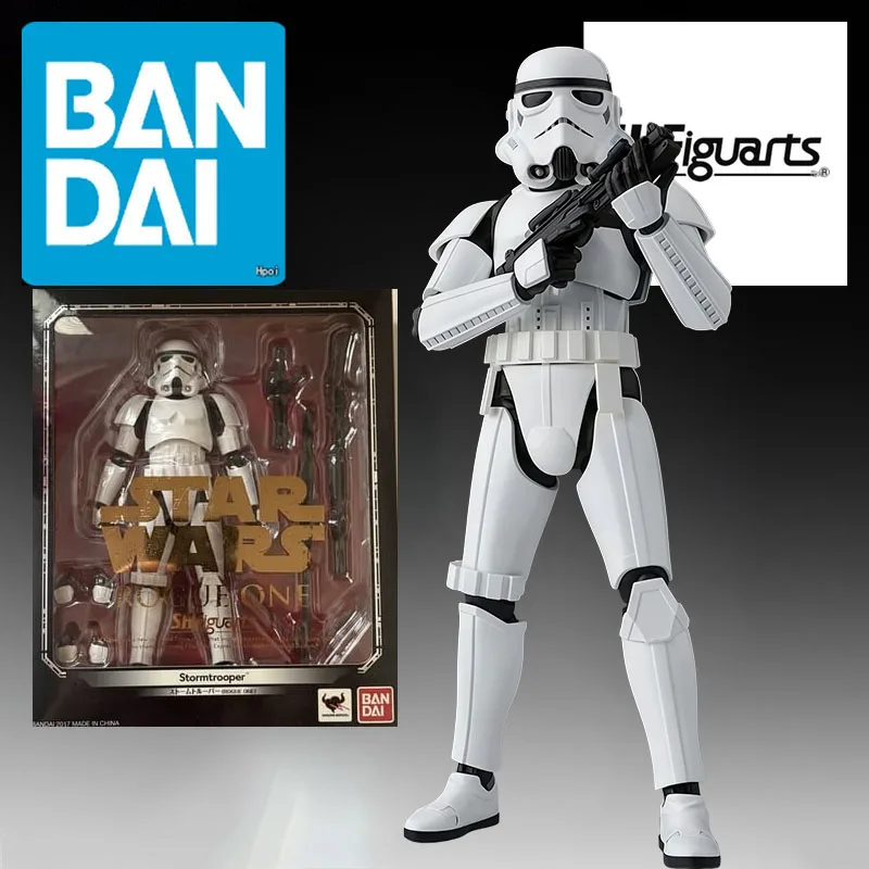 Фото BANDAI S.H.Figuarts Шоретрупер Штурмовик Командир боевого танка Коллекционные подвижные фигурки-модели игрушек №5