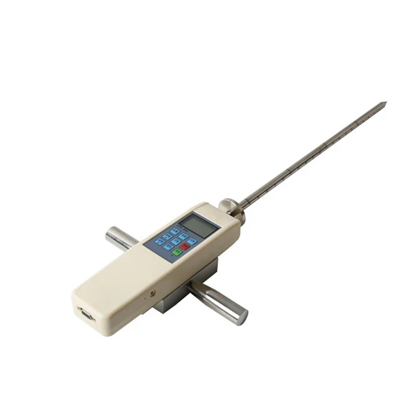 Портативный дисплей твердомера в сравнении почвы для точных измерений на месте