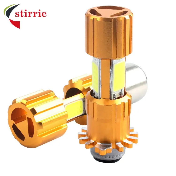 

Светодиодный налобный фонарь для мотоцикла, трехсторонний свет, монолитный блок светодисветильник Дов H6M, одинарный коготь H6, двойной когот...