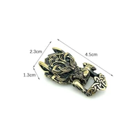 diy accessories for bracelet weaving paracord multifunction buckle brass outdoor small tool
