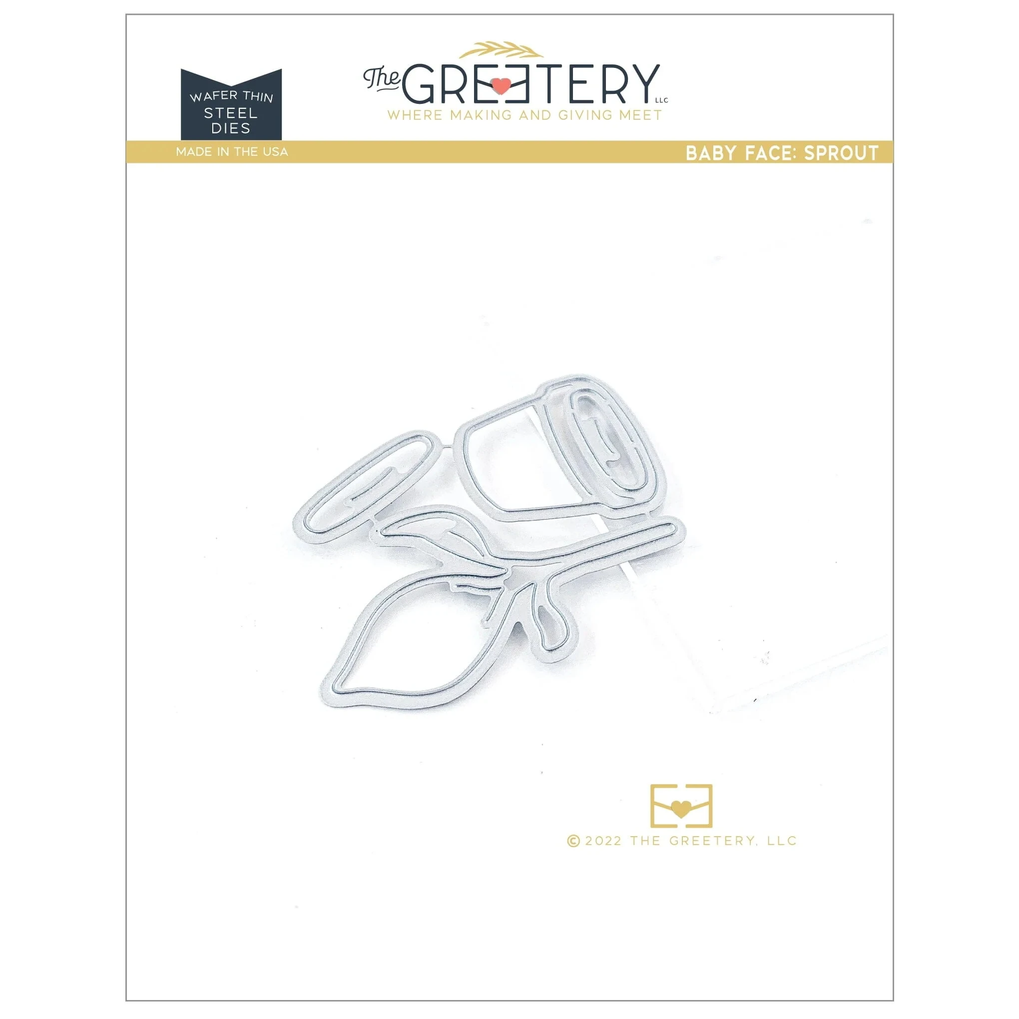 

Baby Face Sprout Mold Craft Embossing Stencil for Scrapbooking Frame Handmade Tools Album Model Punch Blade Decoration Template