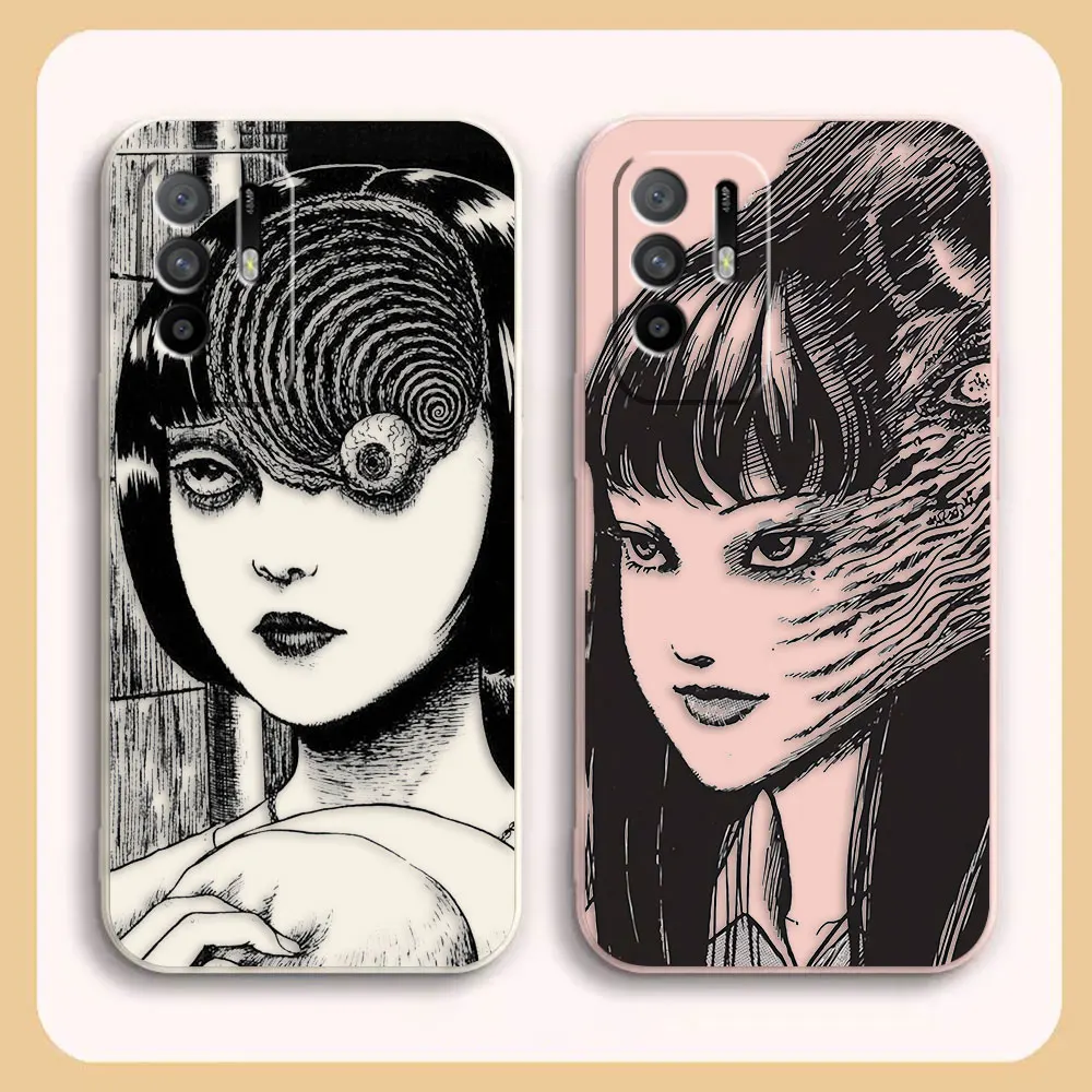 

Case For OPPO A52 A54 A55 A57 A59 A72 A73 A74 A91 A93 A92S A93S A94 A95 A96 A97 4G 5G Case Funda Cqoue Shell Anime Horror Comics