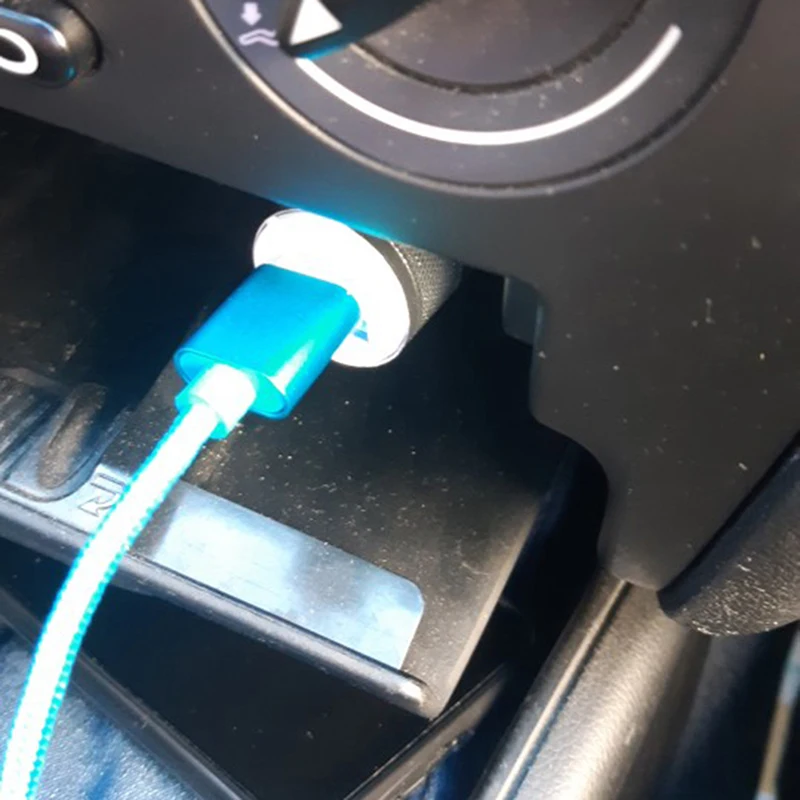 

Автомобильная розетка Usb зарядное устройство прикуриватель а 1 а стандартное зарядное устройство с 2 портами