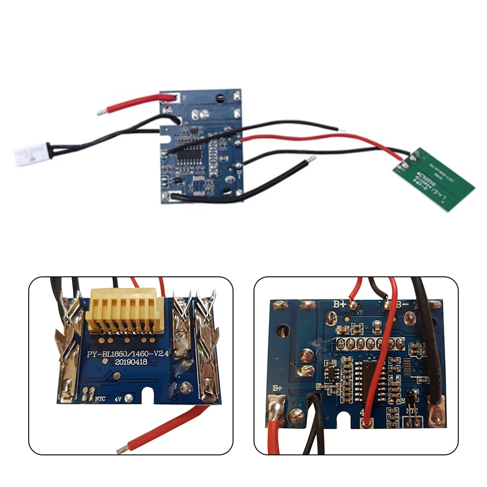 Li-Ion Battery PCB Charging Protection Circuit Board For Makita18V BL1415 BL1430 Random Characters Home Garden