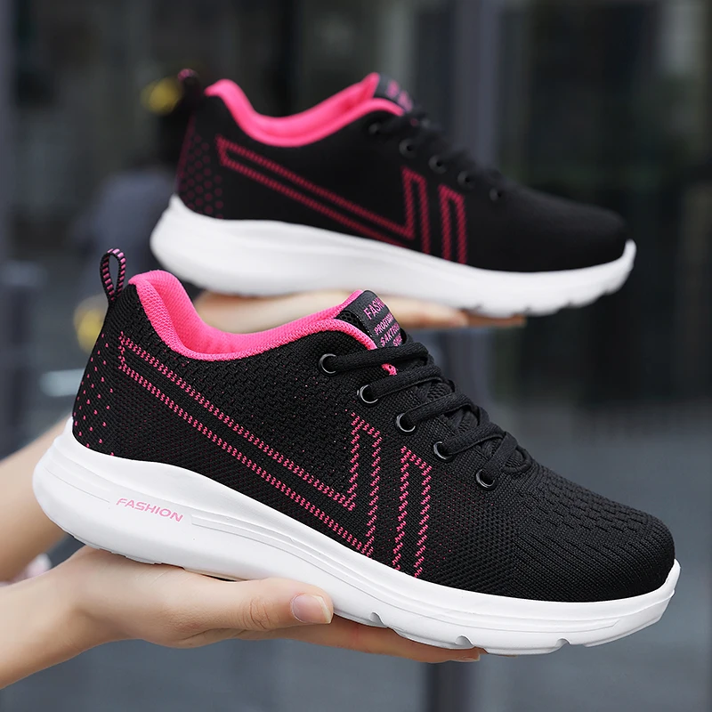 

New Women Shoes High Quality Light Sneakers Running Shoes Fashion Sports Sneakers Zapatos de Mujer Chaussures de Femme
