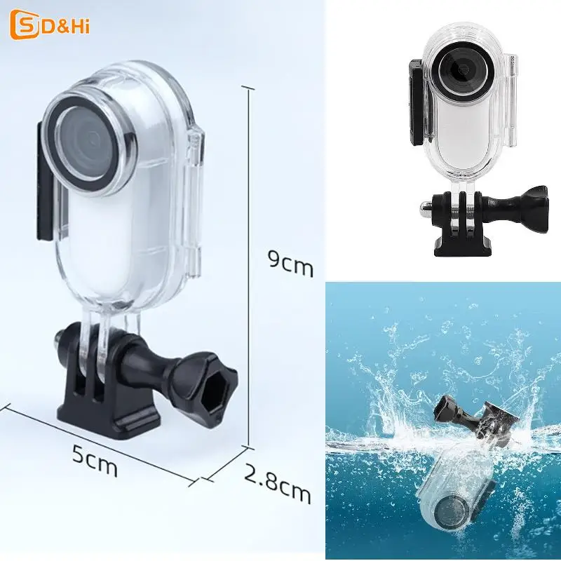 Прозрачный водонепроницаемый чехол Insta360 GO 2, защитная рамка для дайвинга на глубине 30 м, фоторамка для Insta 360 Go2, защитный чехол для подводного дайвинга