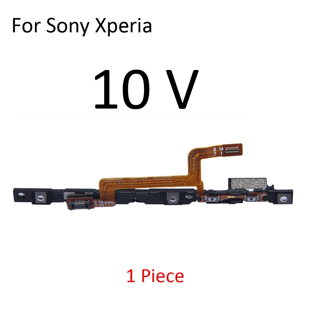 Фото Кнопка включения/выключения звука, ремкомплект для Sony Xperia Pro I 10 II III Lite Plus V VI, гибкий кабель управления громкостью №4