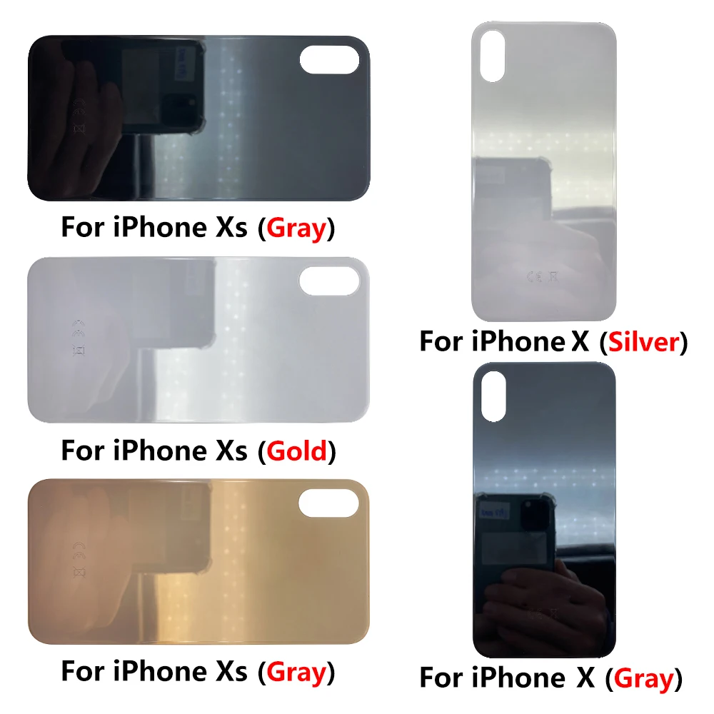 

5 шт., стеклянная крышка батарейного отверстия для Iphone 8 Plus