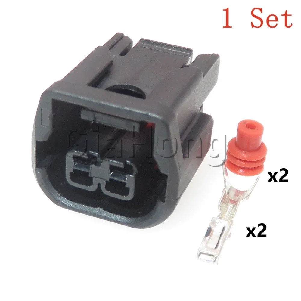 

1 комплект, 2-сторонняя сборка переменного тока 6181-6851 6189-7408, автомобильная противотуманная фара, водонепроницаемая розетка для кабеля для автомобиля Honda, герметичный разъем