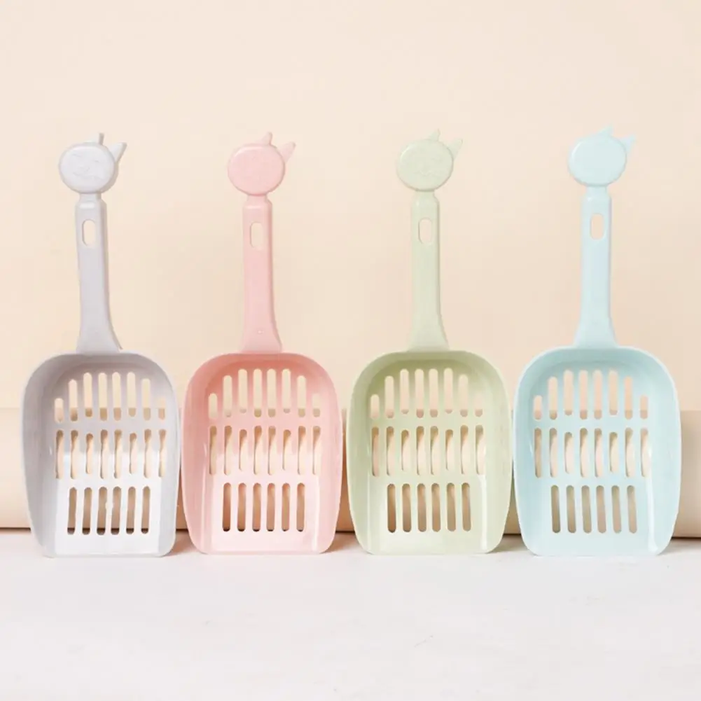 

Cat Litter Shovel Ergonomic Grip Reusable Multifunctional Pet Poop Shovel Litter Spoon Shovel Sand Shovel Pet Accessories