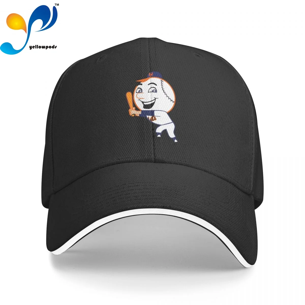 

Mr. Met Trucker Cap Snapback Hat for Men Baseball Mens Hats Caps for Logo