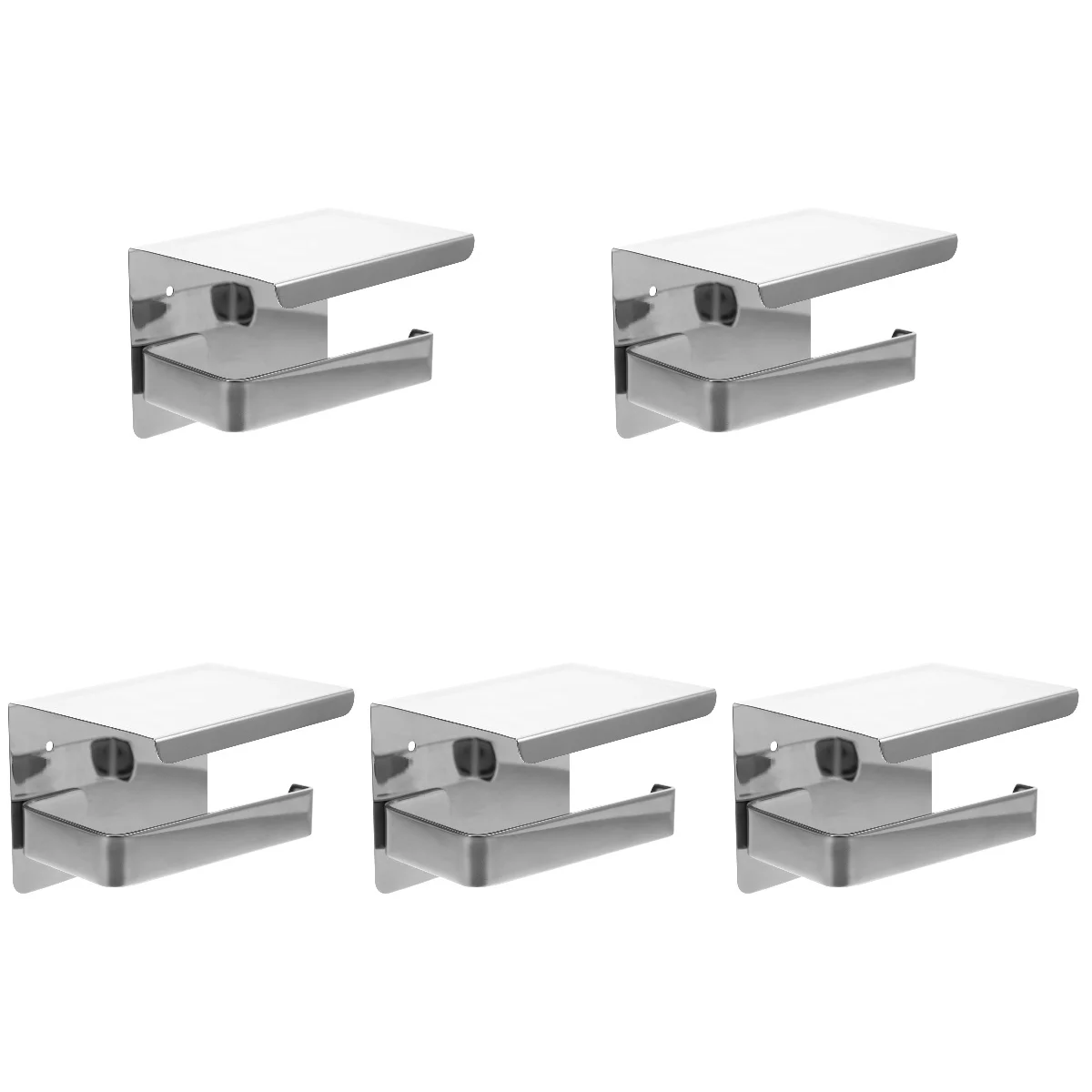 

5pcs Holder Rack Multipurpose Bathroom Storage Shelf