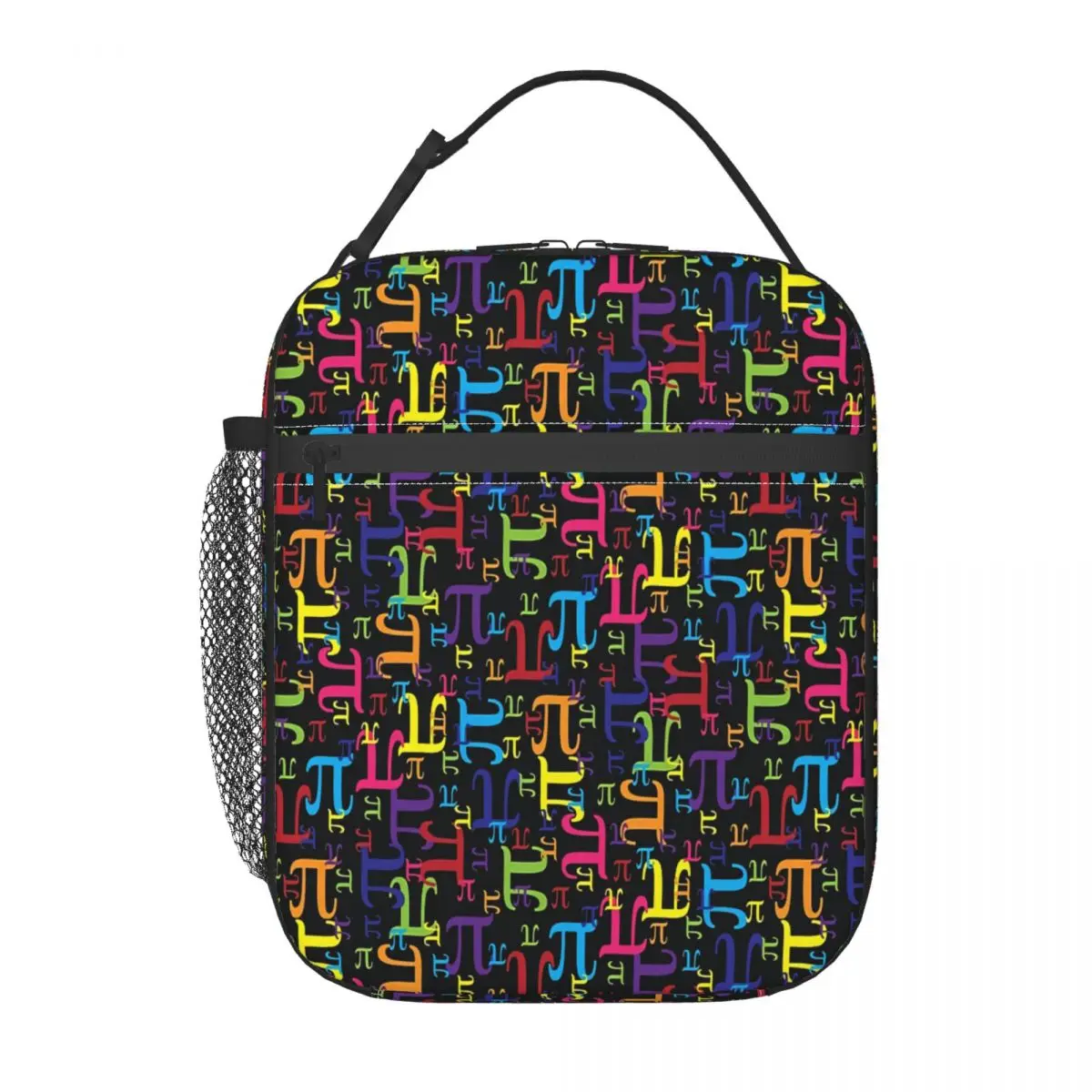 

Pieces Of Pi Thermal Insulated Lunch Tote Bag Women Resuable Lunch Container Storage Food Box Travel