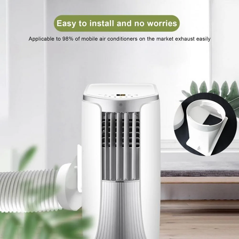 Прямоугольный интерфейс 130 мм Портативный оконный адаптер для кондиционера