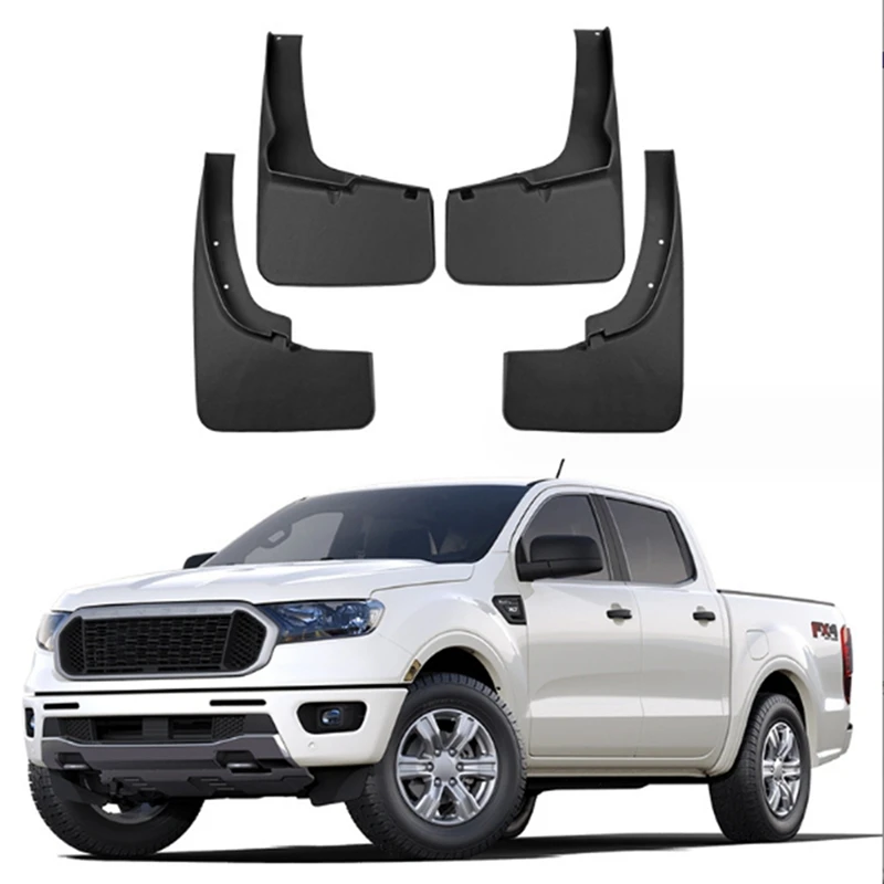 1 комплект запасных частей аксессуары для Ford Ranger 2019-2023 автомобильные брызговики