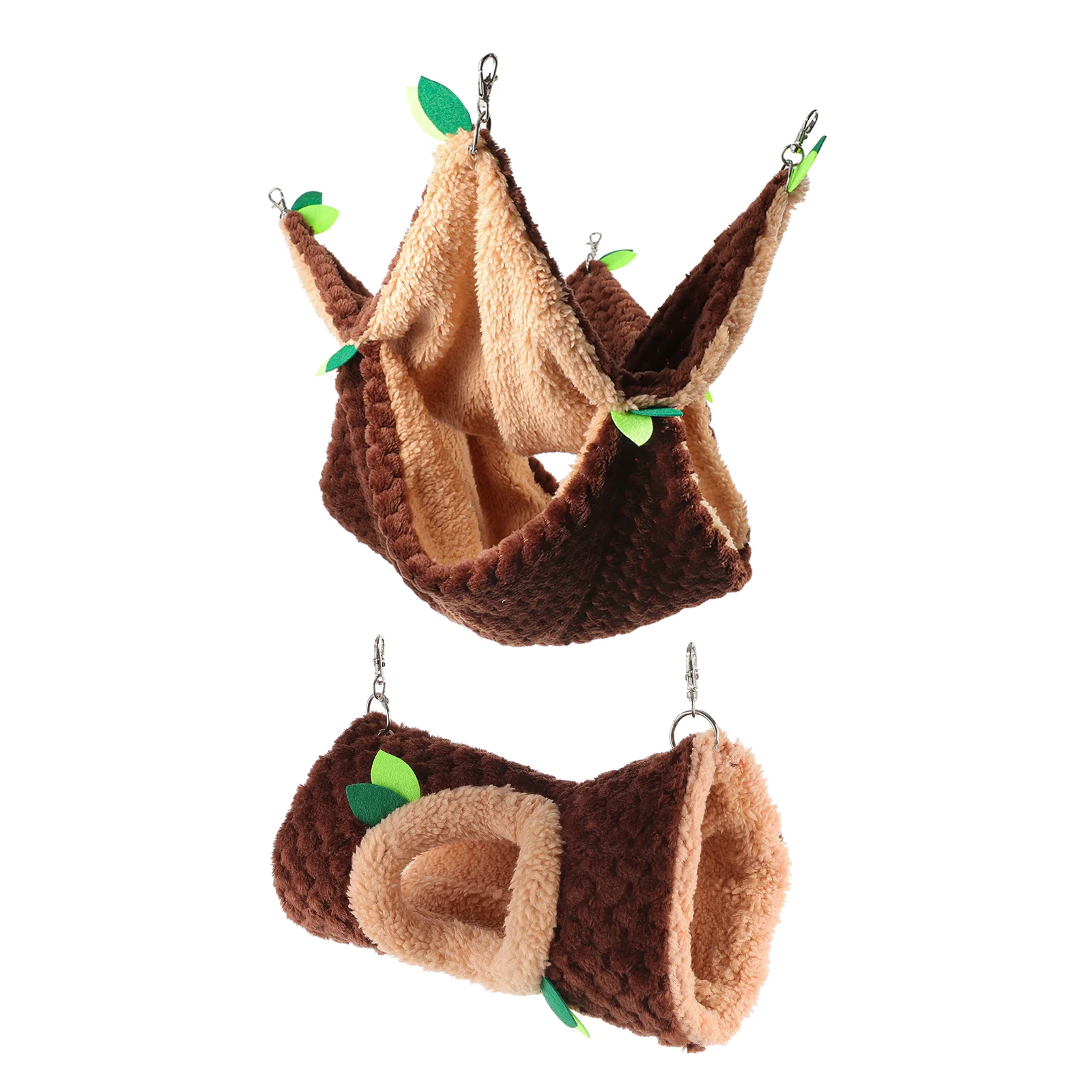 

1 Set of Warm Double Sandwich Layer Hammock Small Pets Hanging Hammock