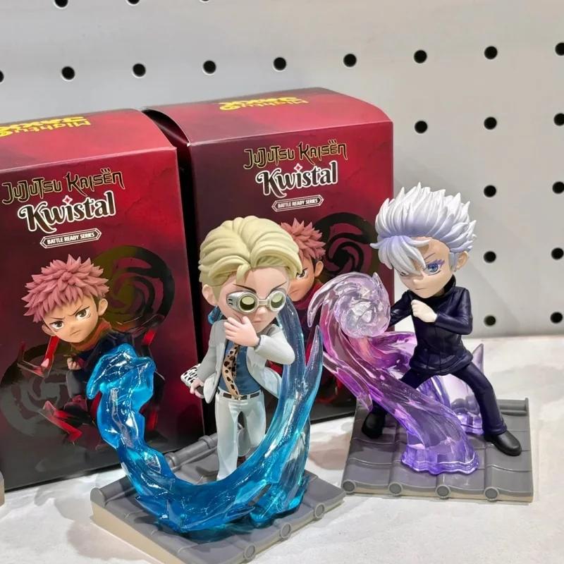 Фото Jujutsu Kaisen Blind Box Satoru Gojon Itadori Yuji Action Doll Cute Fushiguro Megumi Kugisaki Nobara Doll Anime Figure Toys Gift №2