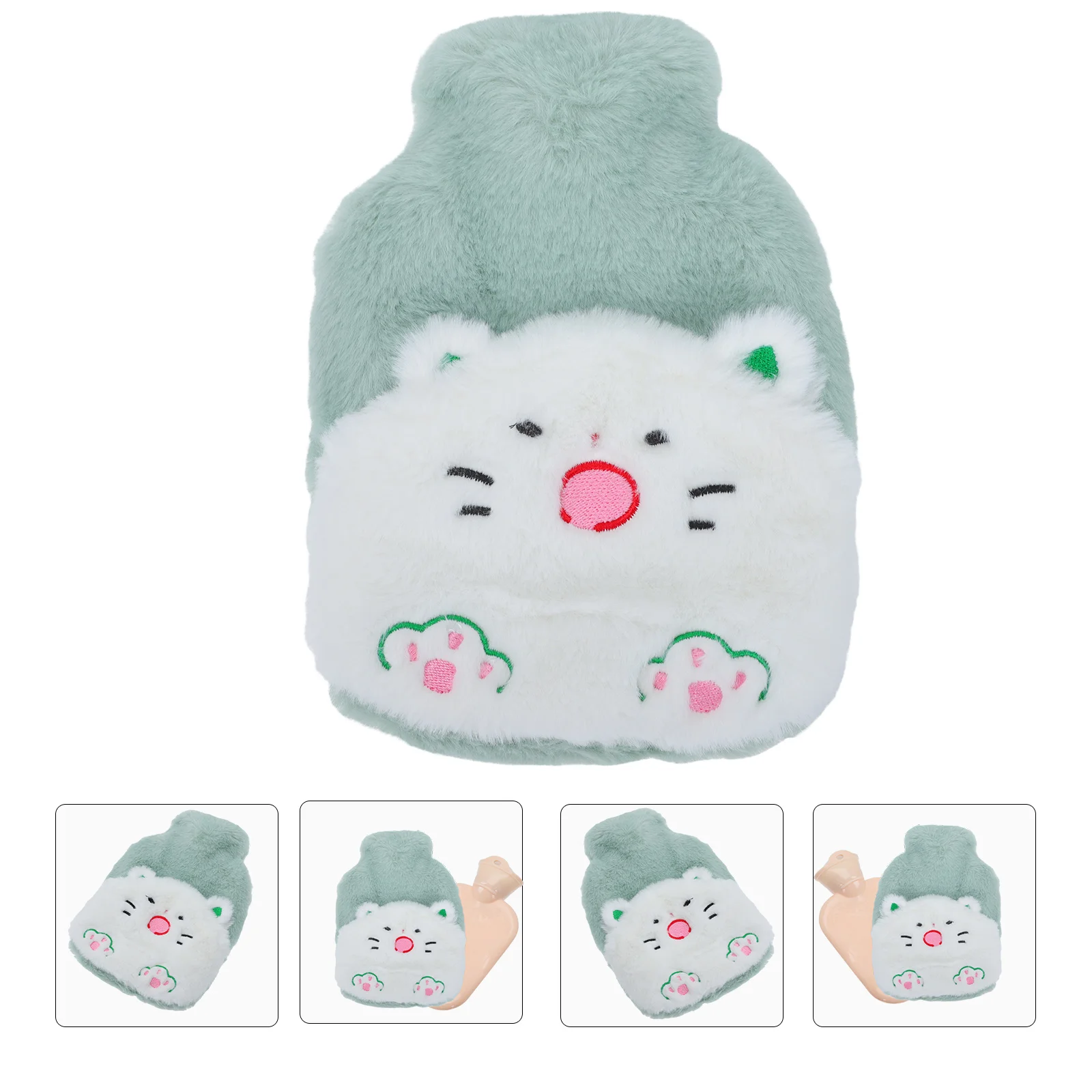 

Water Hot Bag Bottle Rubberwarm Bottles Heating Injection Winter Hand Cartoon Compress Coverpad Belly Cold Party Favor Gift