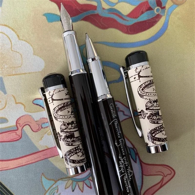 Cena Metalowe Wieczne Pióro Małego Księcia Da Vinci, Długopis Signature, Pióro Do Kaligrafii Ucznia