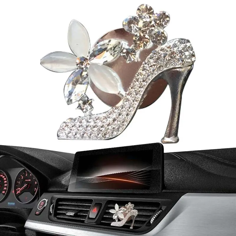 

Car Bling Crystal Diamond Cartoon Air Freshener Vent Clip Aromatherapy Resin Car Perfume Diffuser Car Smell Diffuser Accessories