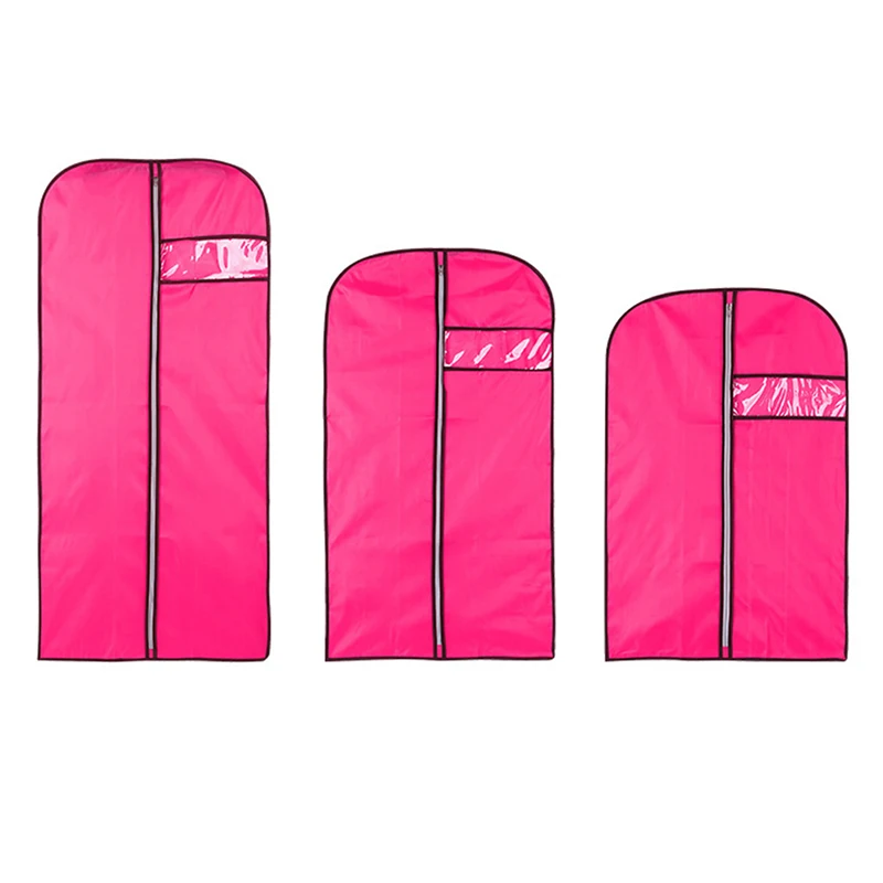 

Dustproof Clothing Covers Waterproof Clothes Dust Cover Coat Suit Dress Protector Hanging Garment Bags Closet Organizer