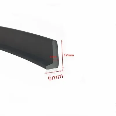 

Резиновая уплотнительная лента L-образной формы, защитный кожух, коричневый, черный, зеленый