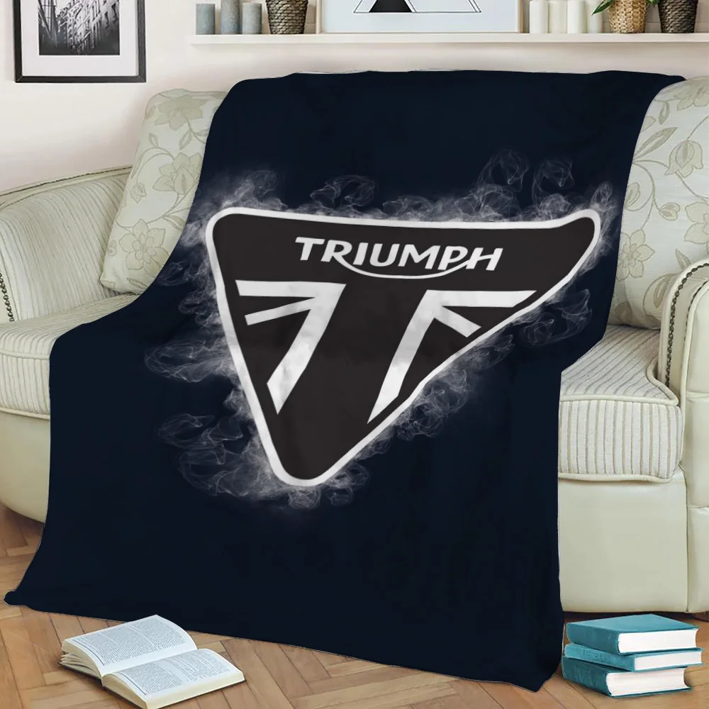 

Triumph Flannel Throw Blanket custom /Bedspread for Children Boy Girls Summer Blanket