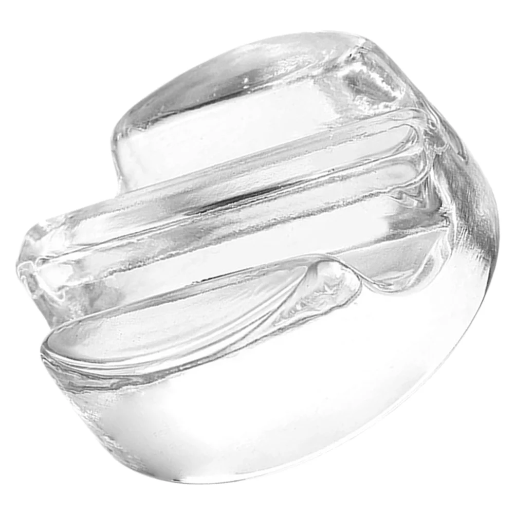 Стеклянный камень с широким горлышком каменные аксессуары для хранения