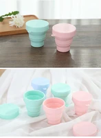 youpin folding silicone cup telescopic compression cup washing drinking cup portable outdoor travel mug