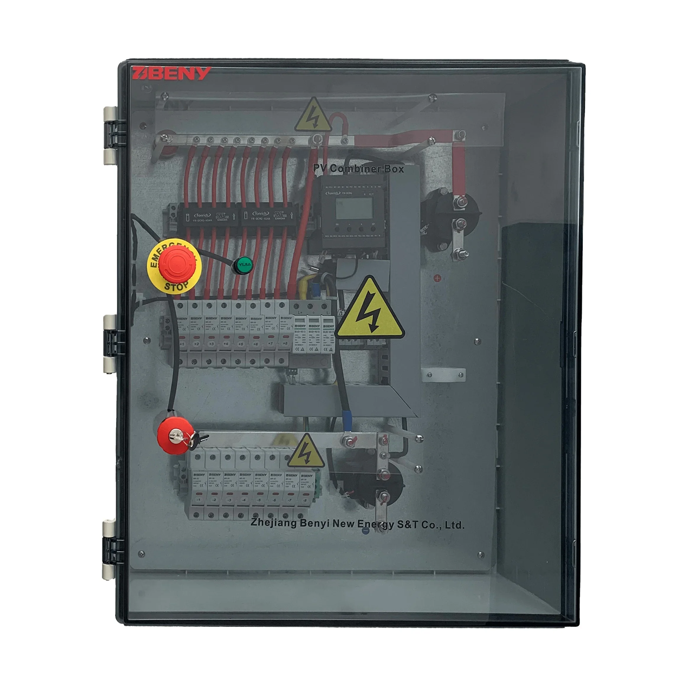 Новейшая объединительная коробка постоянного тока для мониторинга IP65 1000 В AFCI 8 12
