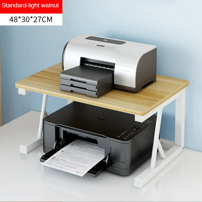 

1 шт. полка для хранения принтера, полка для копировального аппарата, офисное оборудование, принадлежности для настольного компьютера, многослойная металлическая деревянная полка