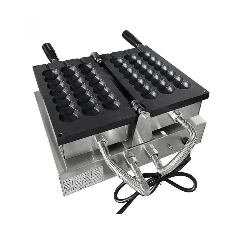 Коммерческая вафельница с 3 палочками 110 В 220 7 шариками антипригарная в форме шара